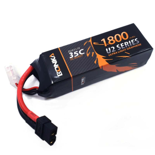 BONKA 1800mAh 35C 3S LiPo Battery for RC Helicopter